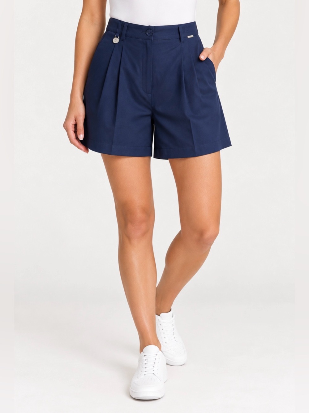 Liz Golf Coolmax Short high waisted Navy Blue size 8